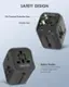 SAFETY DESIGN 10A Overload Protection Fuse UK CE FC 1 AUX A Spare Fuse I EU Epicha Safety Shutter Avoid accidental insertion of foreign objects like infant's finger.