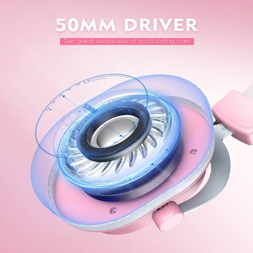 50MM DRIVER  
Get great awareness of surrounding cues