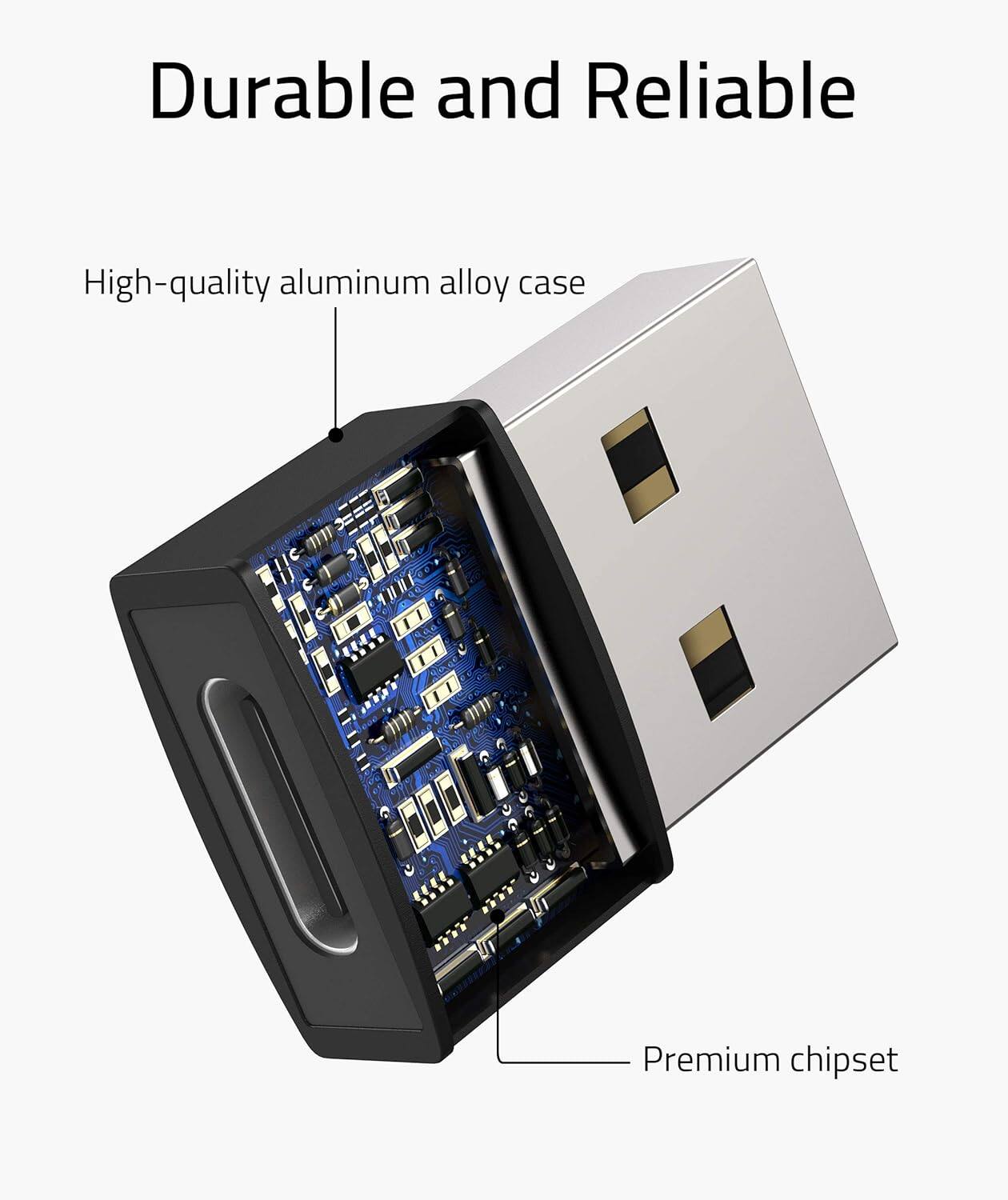 Durable and Reliable

High-quality aluminum alloy case

Premium chipset