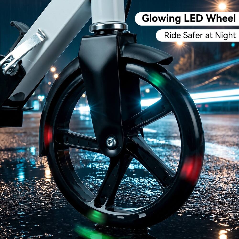 Glowing LED Wheel  
Ride Safer at Night