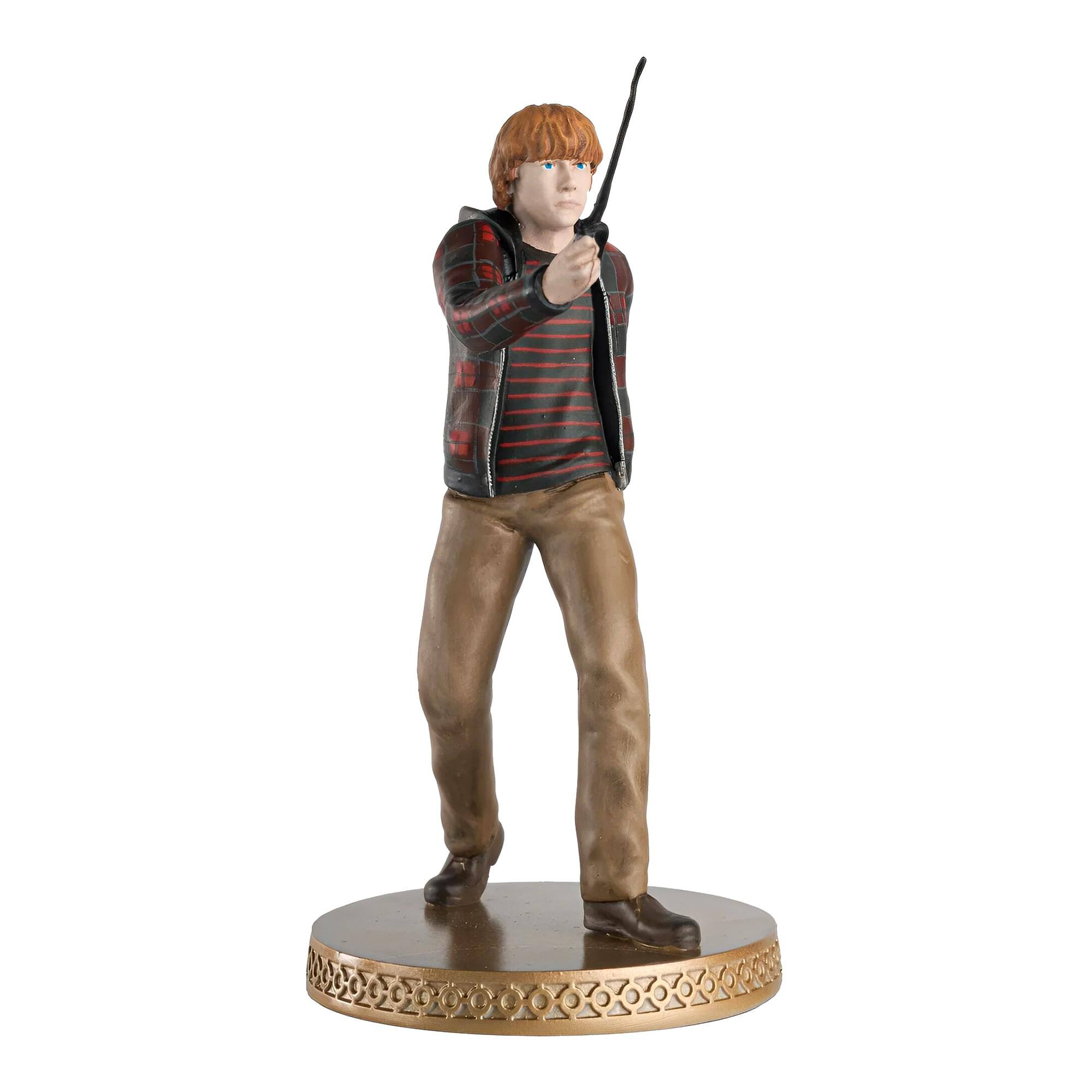 Alt View 10. Harry Potter - Eaglemoss Harry Potter Wizarding World 1:16 Figure | 038 Older Ron - Brown.