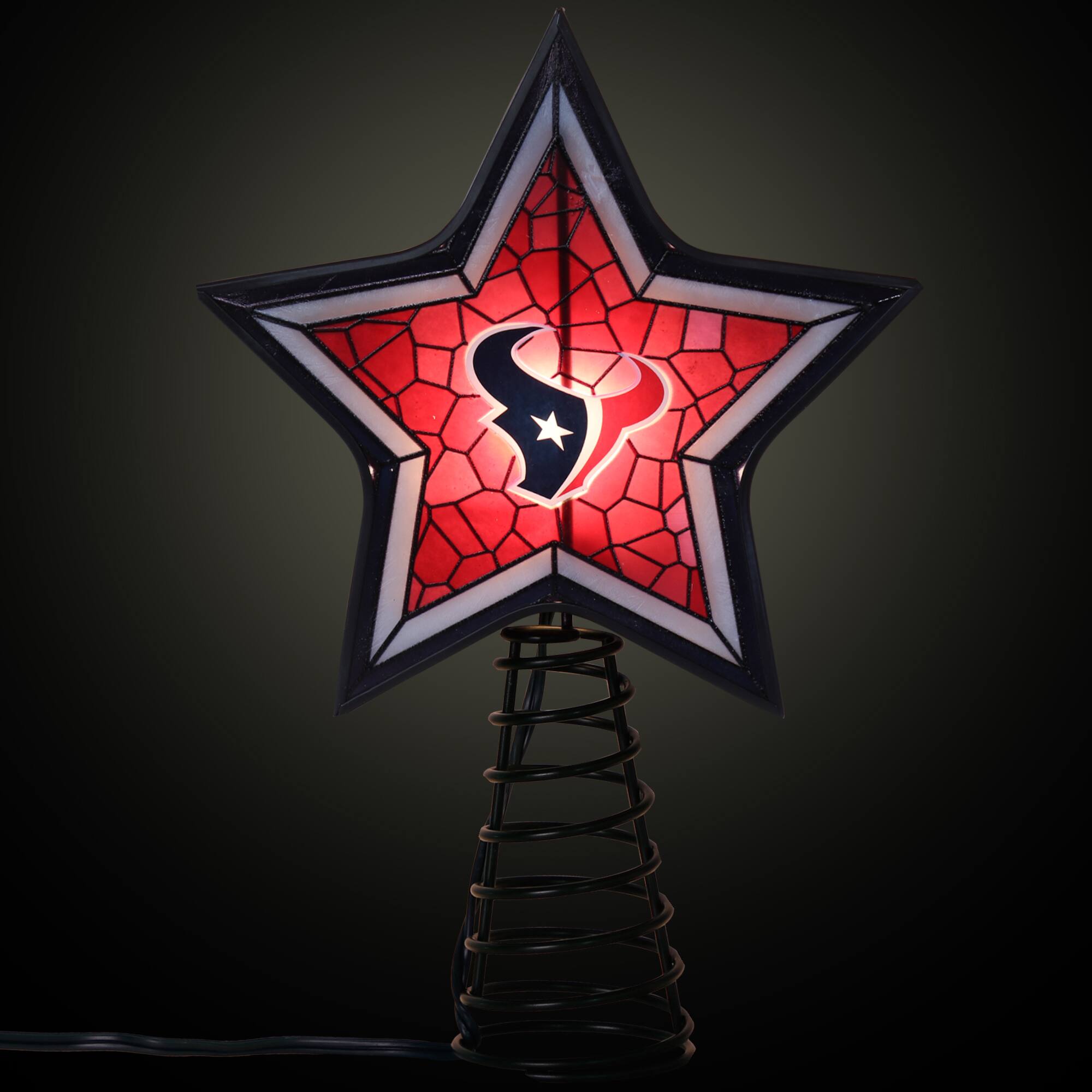 Alt View 1. The Memory Company - Mosaic Tree Topper - Multicolor.