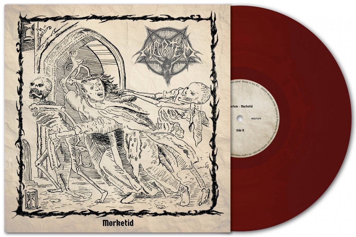 Mortem - Morketid - 140gm Oxblood Vinyl   - VINYL LP price history on PriceWatchPro