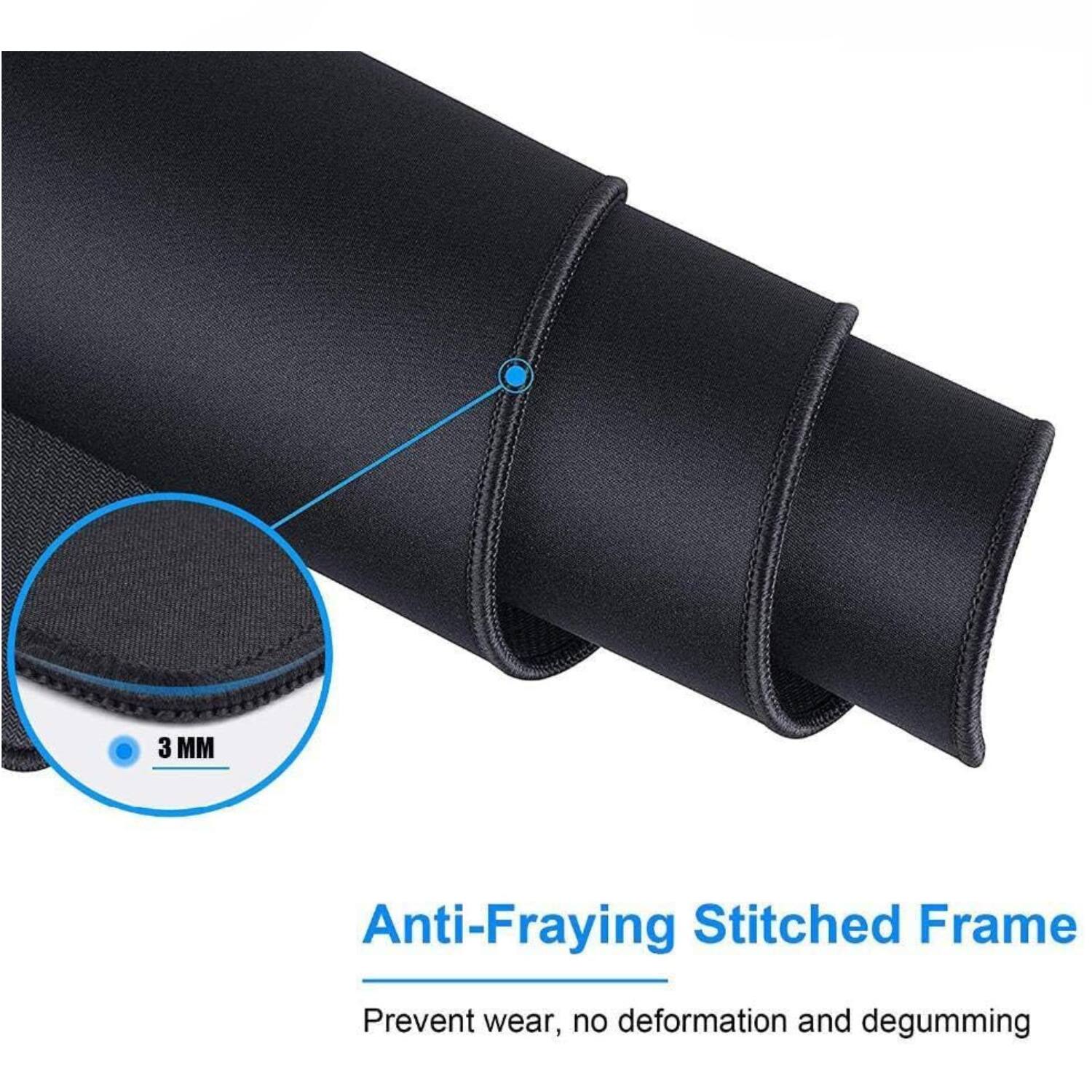 3 MM Anti-Fraying Stitched Frame  
Prevent wear, no deformation and degumming