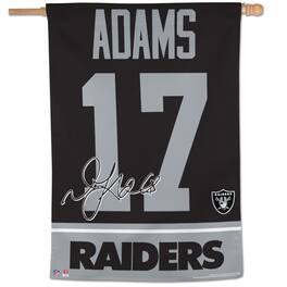 WinCraft - Davante Adams Las Vegas Raiders 28'' x 40'' Single-Sided Vertical Banner - Multicolor