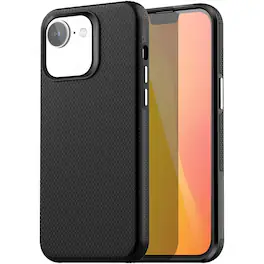 Entronix - Rugged iPhone 16E Case - Anti-Slip Shockproof Cover for Ultimate Protection - Black