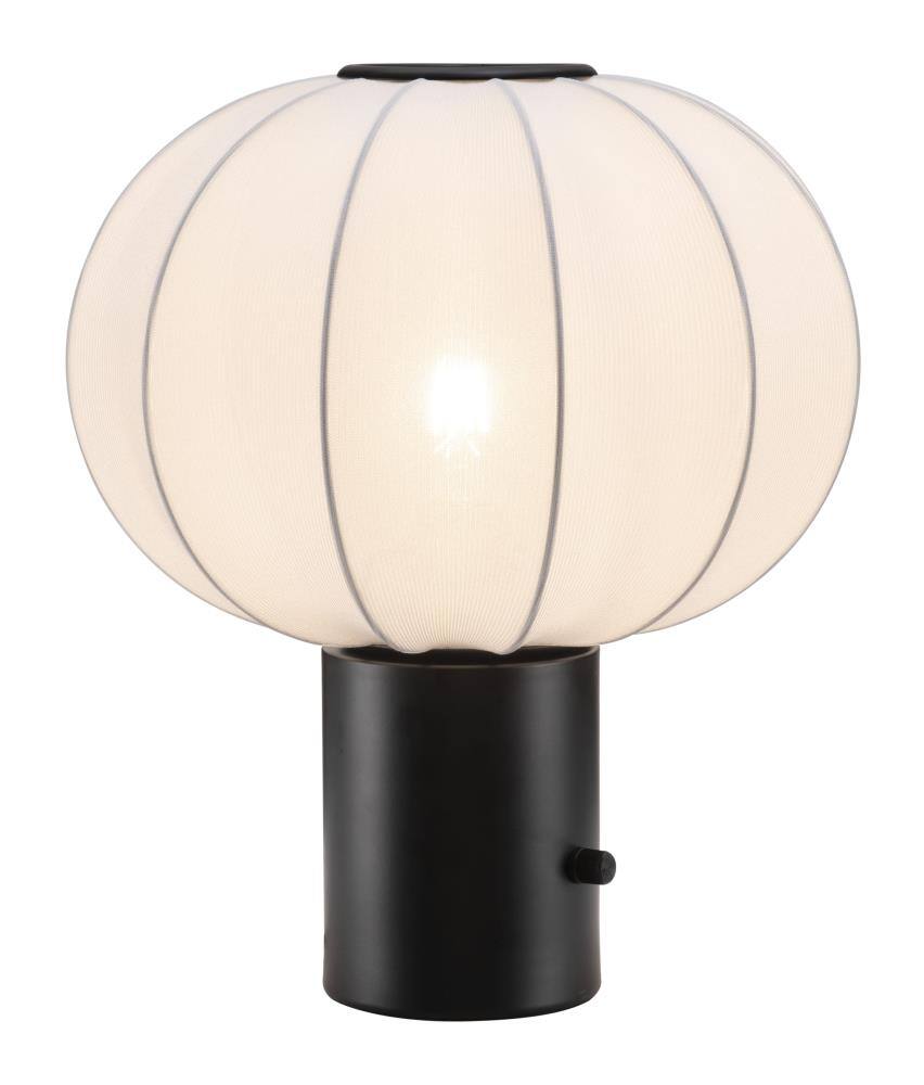 Front. Hivvago - Wisteria Table Lamp White - White.