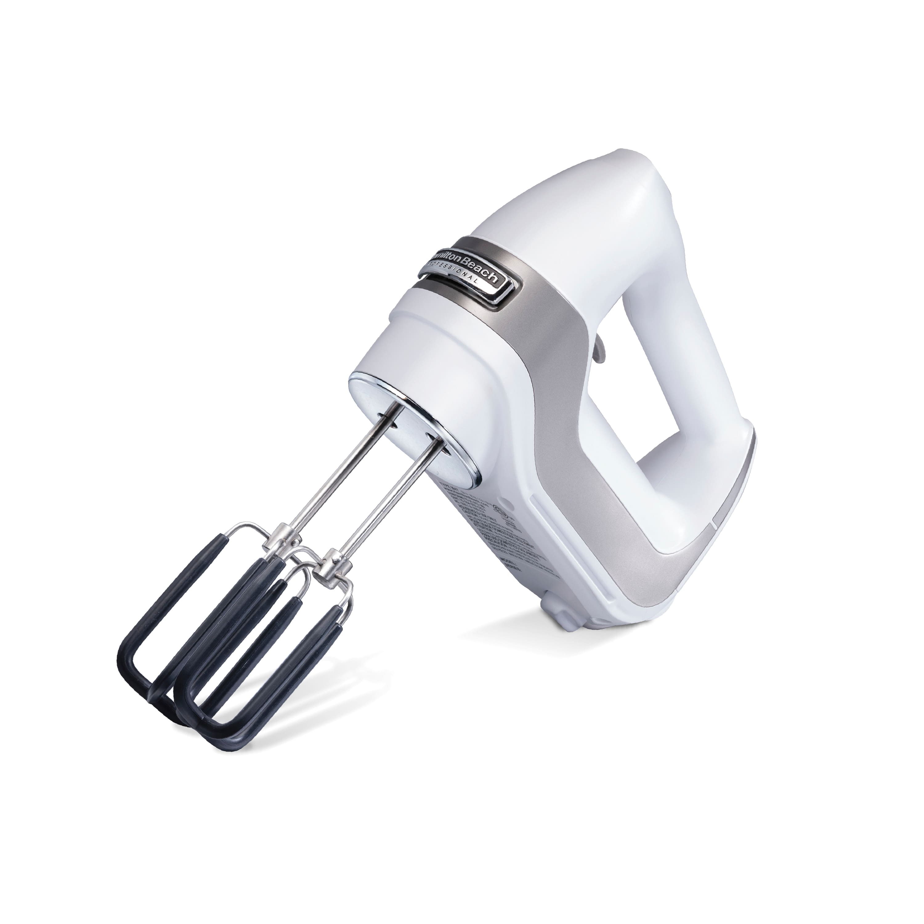 Hamilton Beach - Professional 7-Speed Hand Mixer - White - Front_Zoom