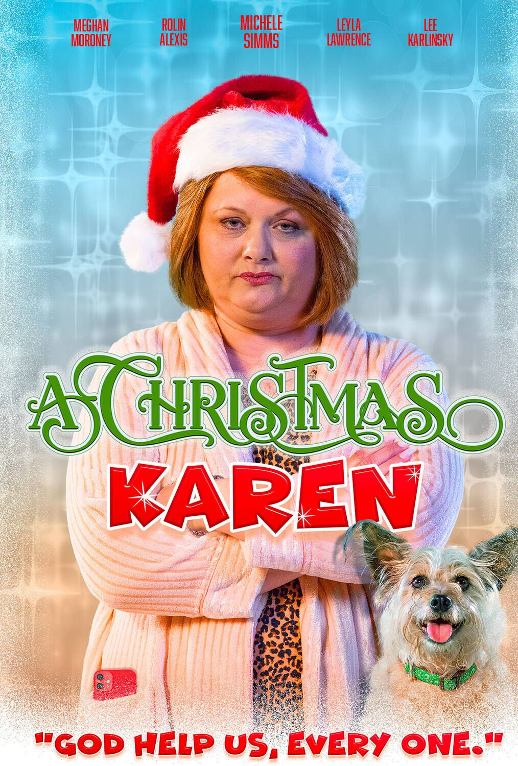 Front. A Christmas Karen   - DVD.