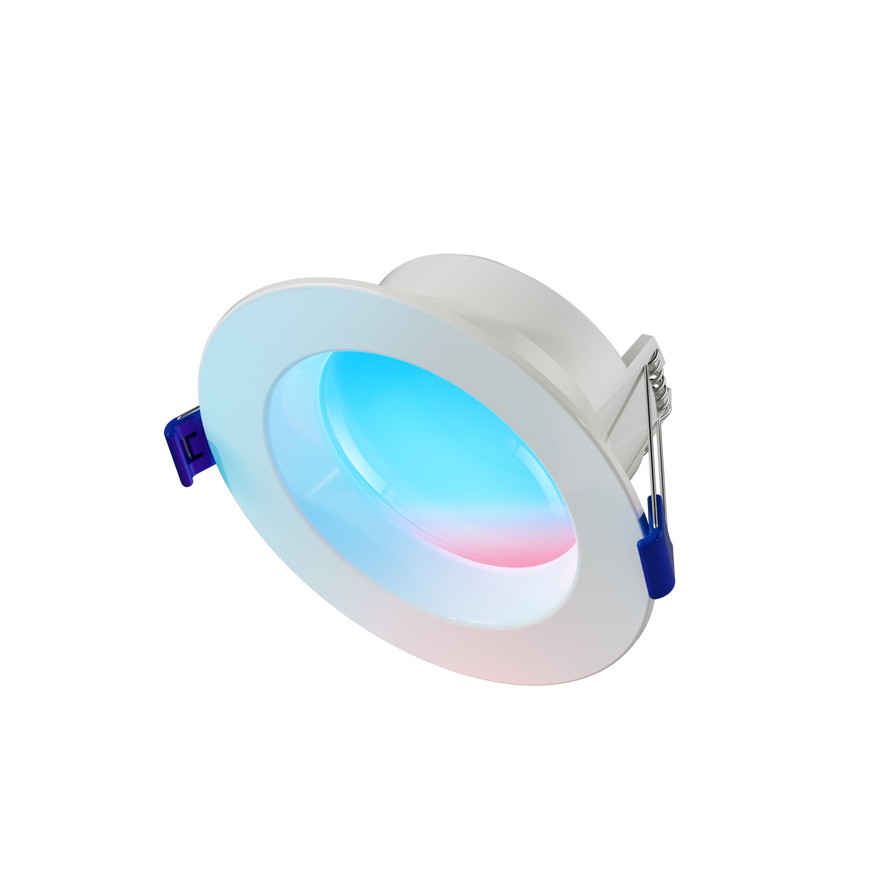 Alt View 1. Cync - Cync Reveal Smart LED Wafer Downlights, Color Changing, 4in, 1pk - Full Color.