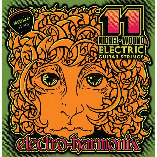 MEDIUM 11/48  
NICKEL WOUND  
ELECTRIC GUITAR STRINGS  
electro-harmonix