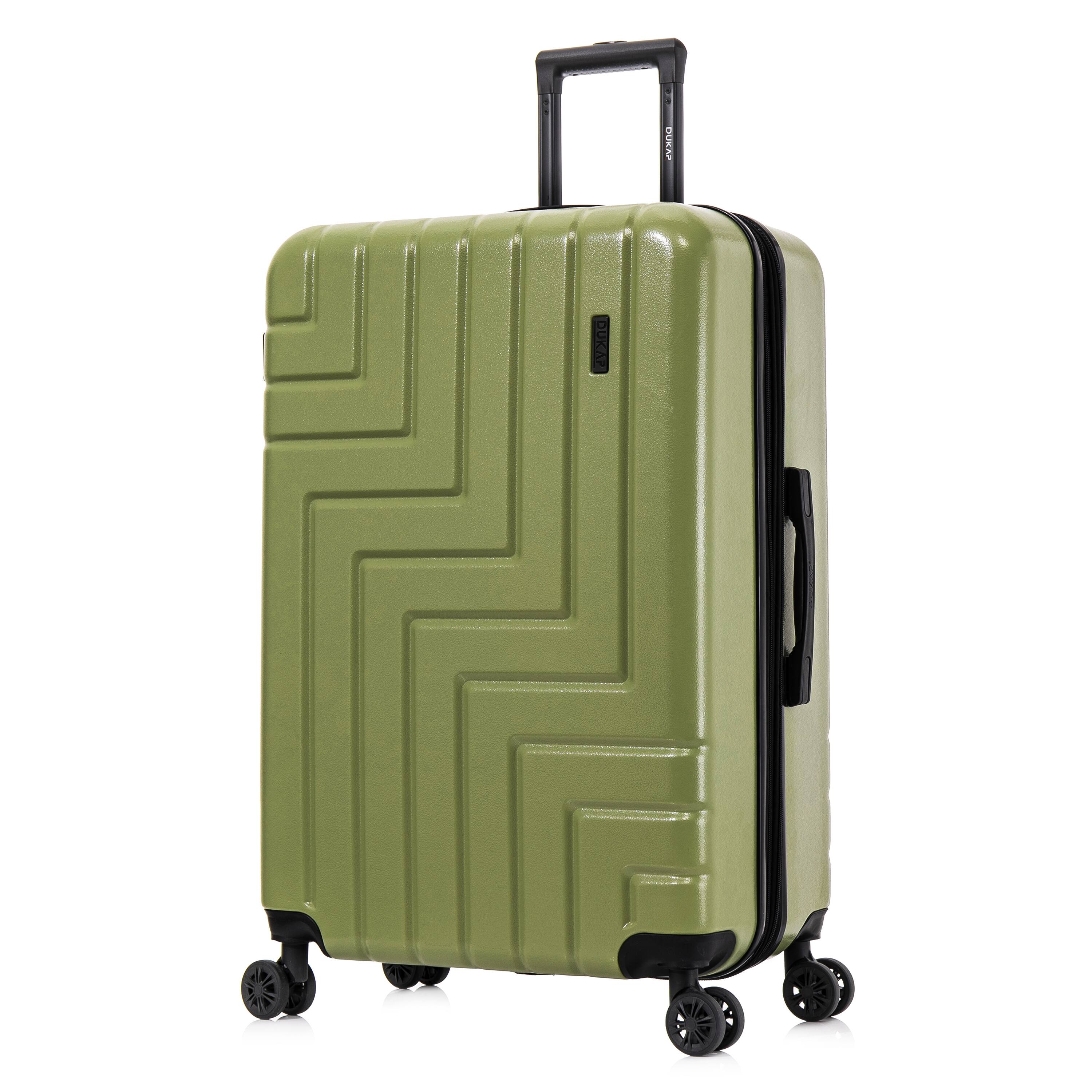 DUKAP - Zahav Lightweight Hardside Spinner Luggage 28" - Green