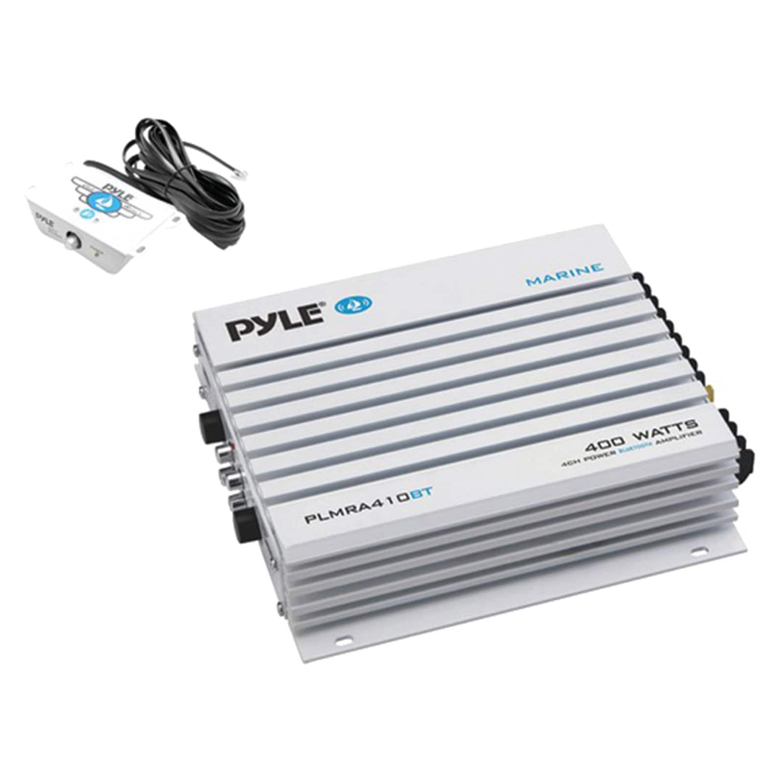 Pyle - PLMRA410BT Elite Series Waterproof Bluetooth 4 Channel 400 Watt Amplifier