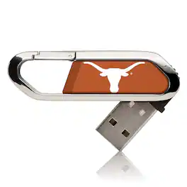 Keyscaper - Texas Longhorns 16GB Clip USB Flash Drive - Multicolor
