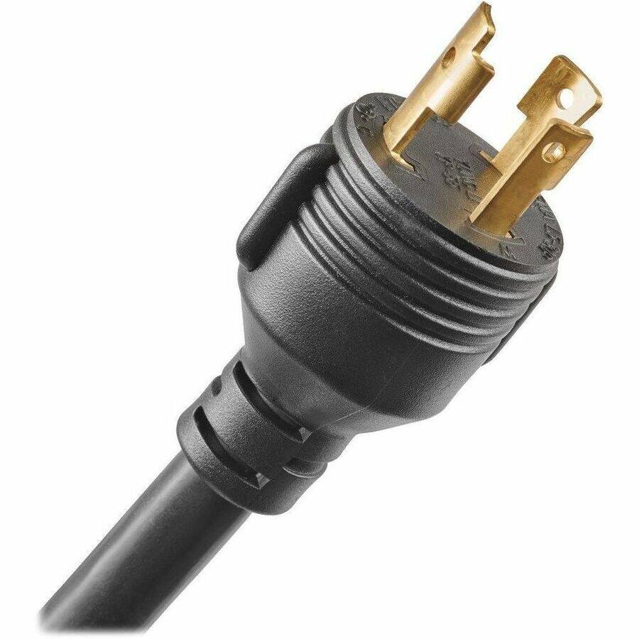 Alt View 4. Tripp Lite - Eaton Tripp Lite Series 2.9kW Single-Phase Local Metered PDU with ISOBAR Surge Protection, 120V, 3840 Joules, 12 NEMA - Black.