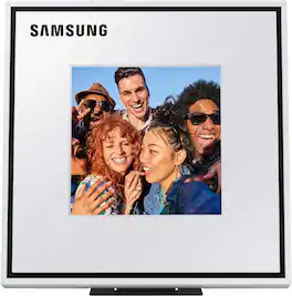 Samsung - Music Frame Bezel - White