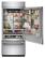 Left. KitchenAid - 36 in. Wide 20.8 cu. ft. Built-In Bottom Mount Refrigerator with Platinum Interior - Stainless Steel with PrintShield Finish.