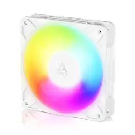 Arctic - ACFAN00325A P12 Pro Reverse A-RGB 120mm Case Fan w/ A-RGB fluid dynamic bearing max 3000 RPM - White