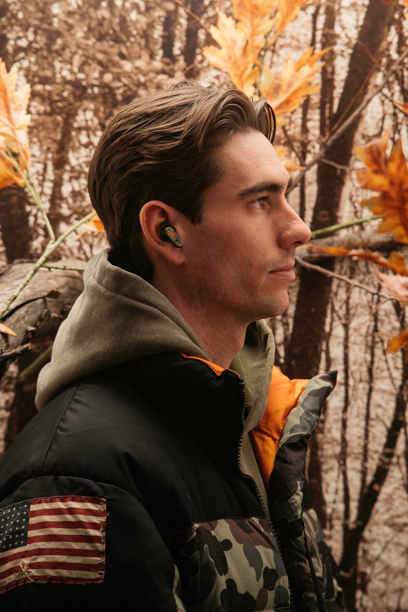 Alt View 6. Skullcandy - Dime EVO True Wireless Bluetooth In-Ear Earbuds - Camo.