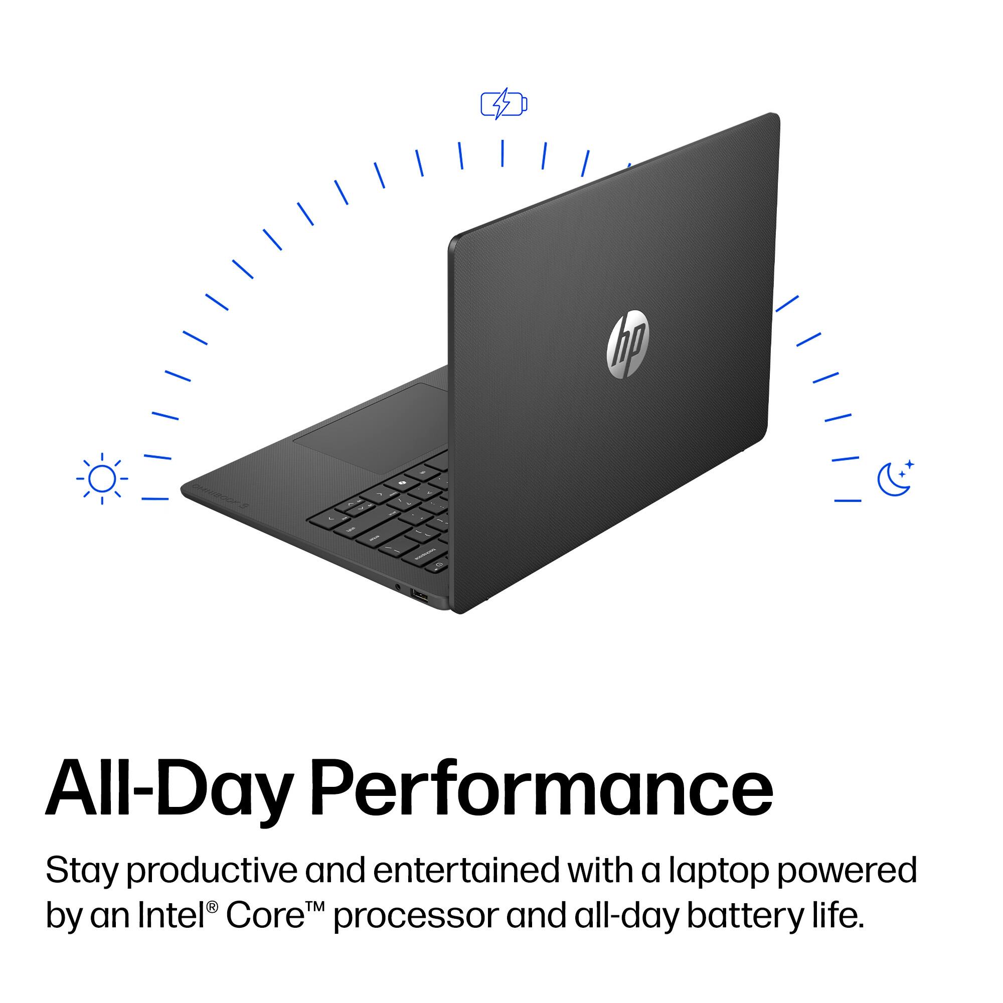 hp

All-Day Performance
Stay productive and entertained with a laptop powered by an Intel® Core™ processor and all-day battery life.