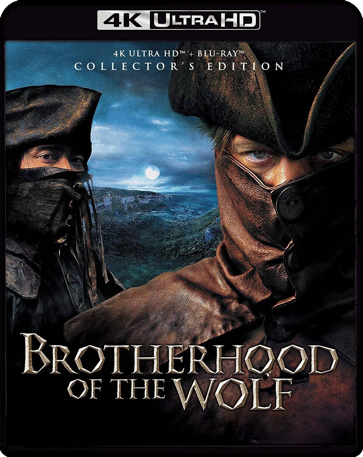 Front. Brotherhood of the Wolf   - 4K Blu-Ray.