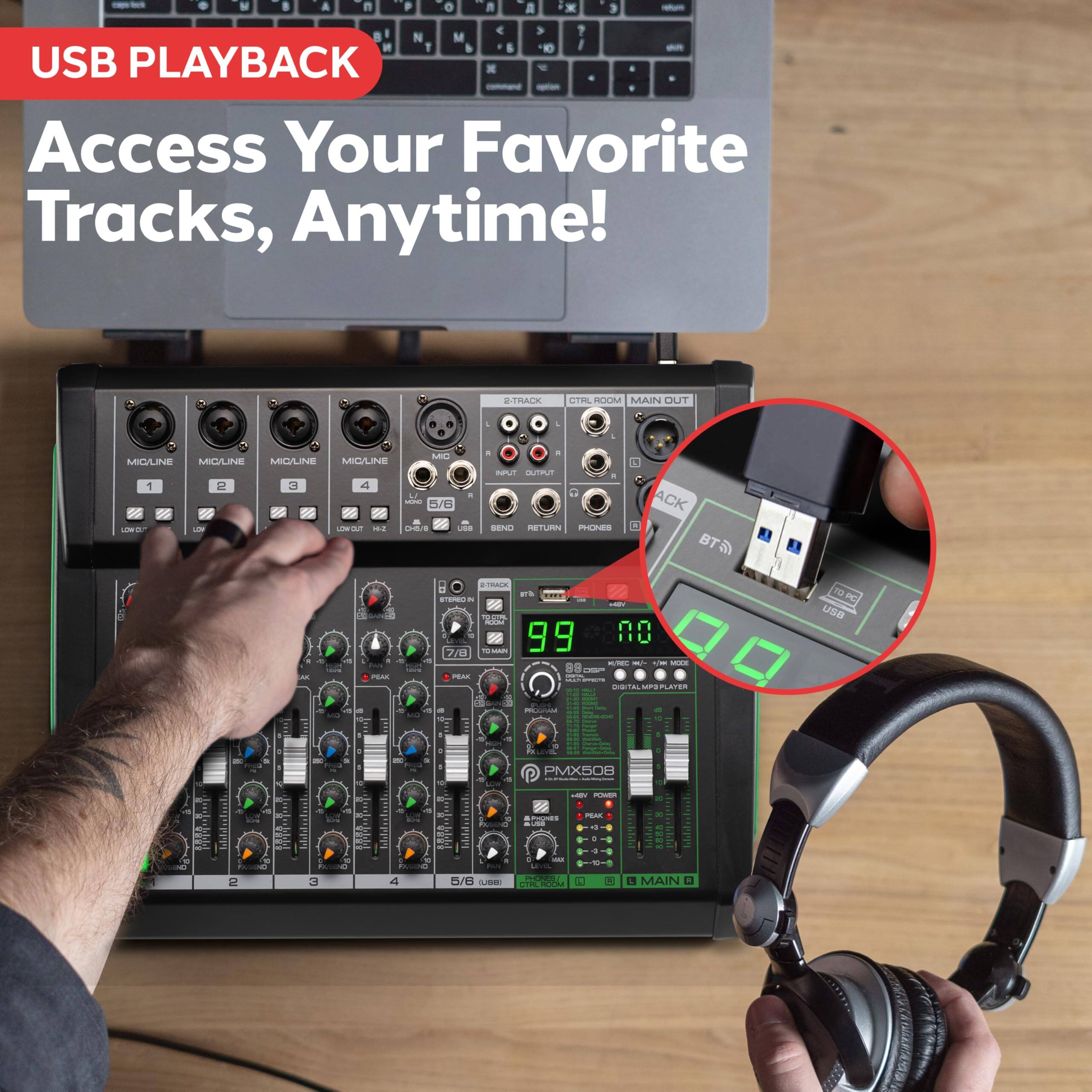 USB PLAYBACK  
Access Your Favorite Tracks, Anytime!