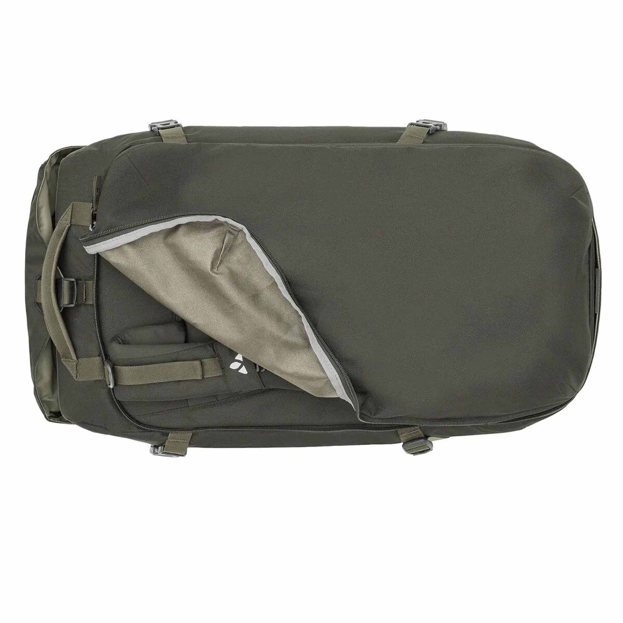 Alt View 4. VAUDE - Vaude Mundo 50+ To Go Travel Backpack - Olive - Olive.