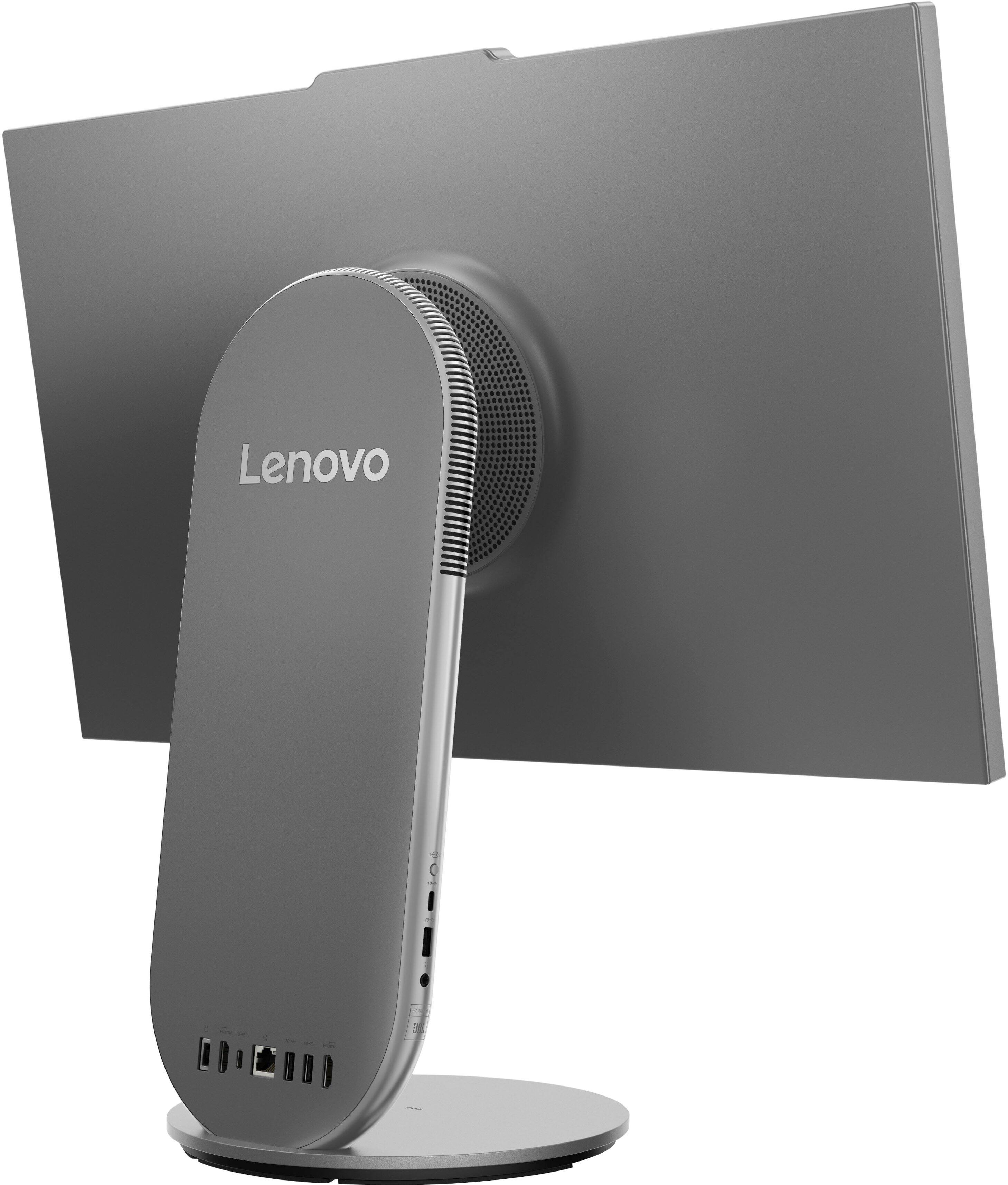 Alt View 7. Lenovo - Yoga AIO 27" All-In-One - Intel Core Ultra 7 Processor 255H - 16GB Memory - 1TB SSD - Luna Grey.