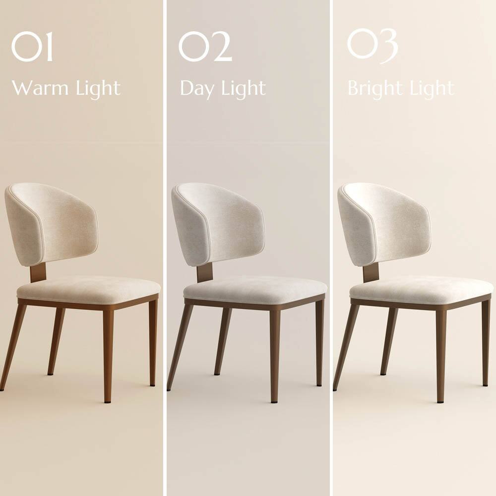 01 Warm Light  
02 Day Light  
03 Bright Light