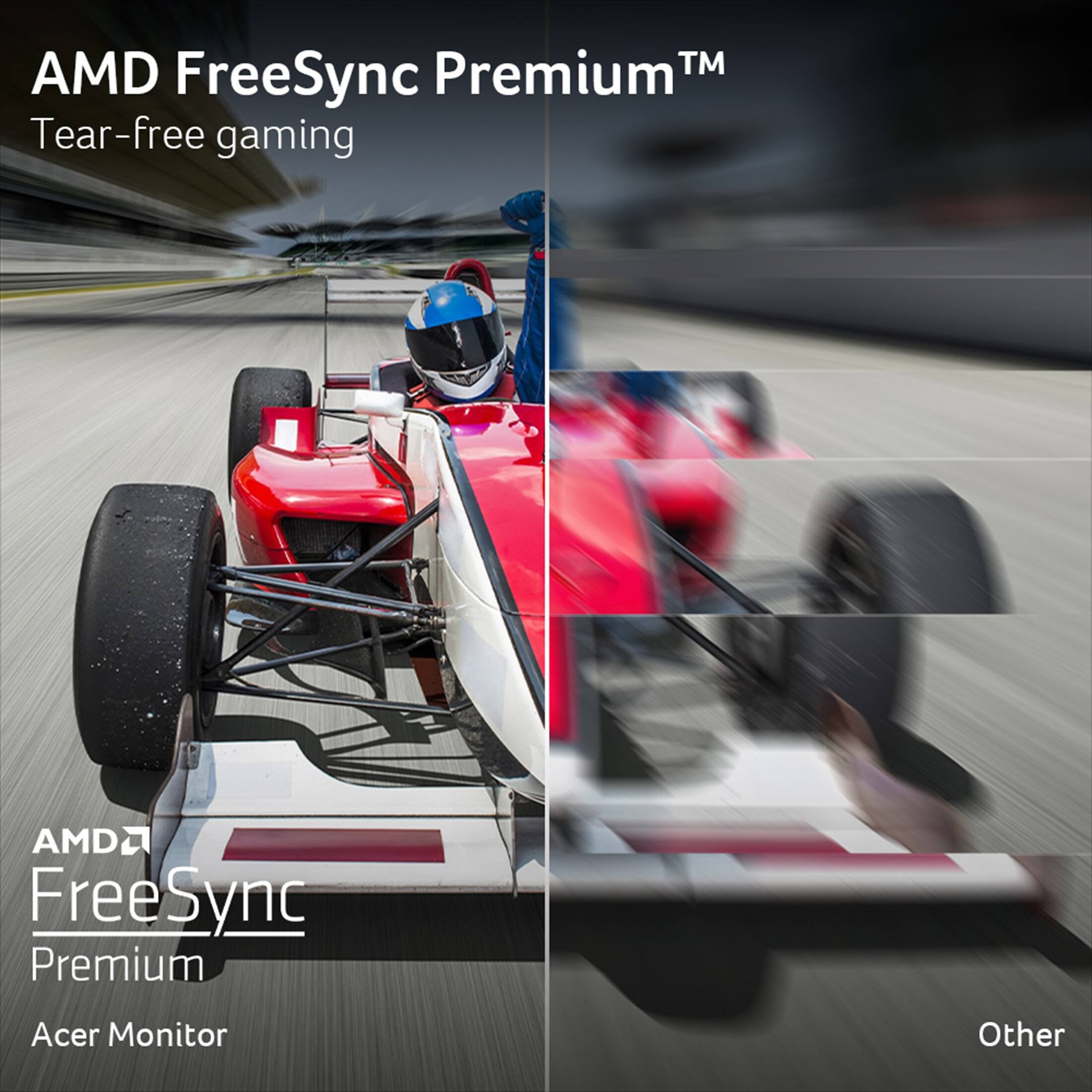 AMD Premium TM FreeSync Tear-free gaming AMD FreeSync Premium Acer Monitor Other