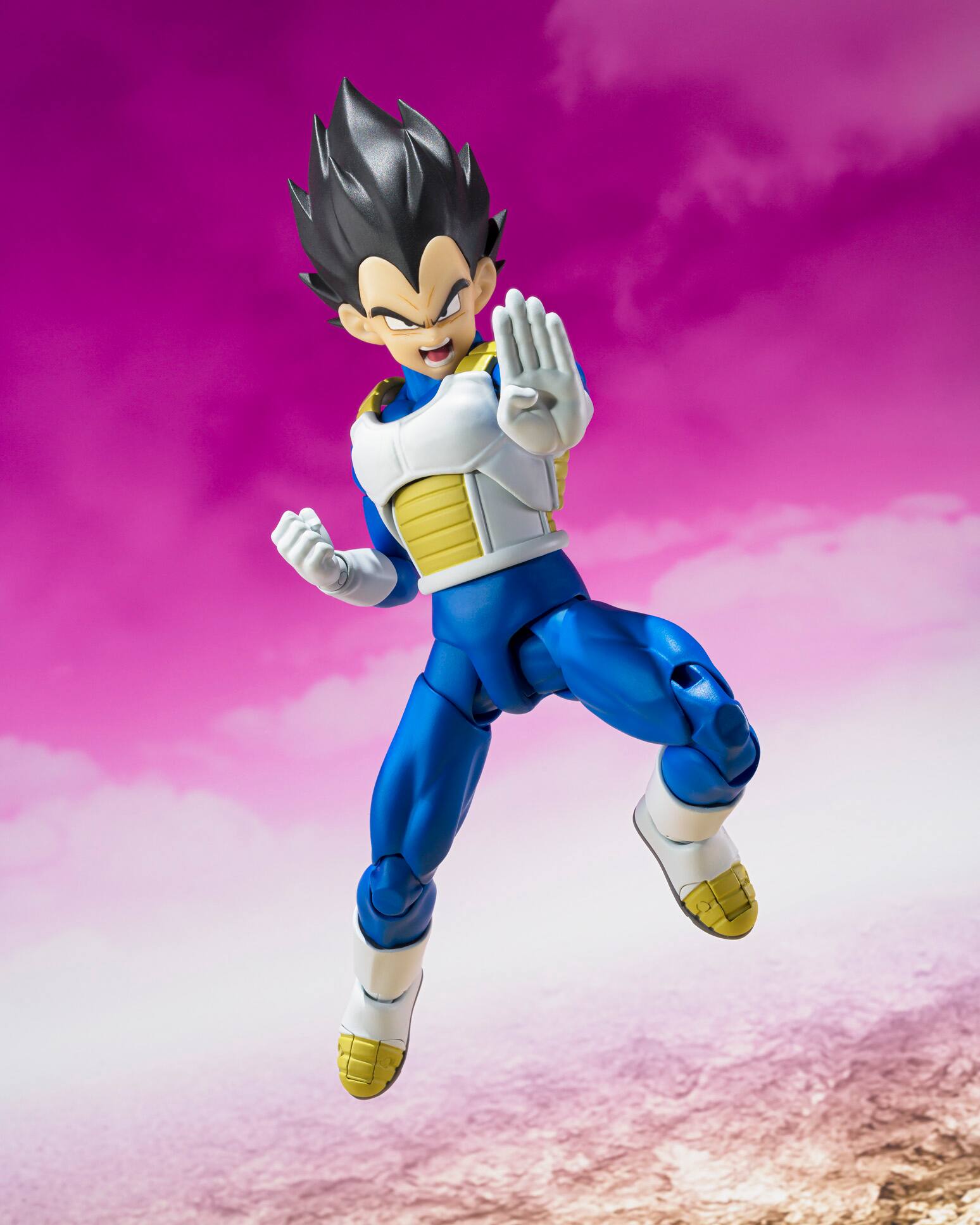 Alt View 3. Bandai - Vegeta - Daima - Dragon Ball Daima - Tamashii Nations S.H.Figuarts 5.5" Figure.