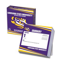 Turner Sports - LSU Tigers 2026 Box Calendar - Multicolor