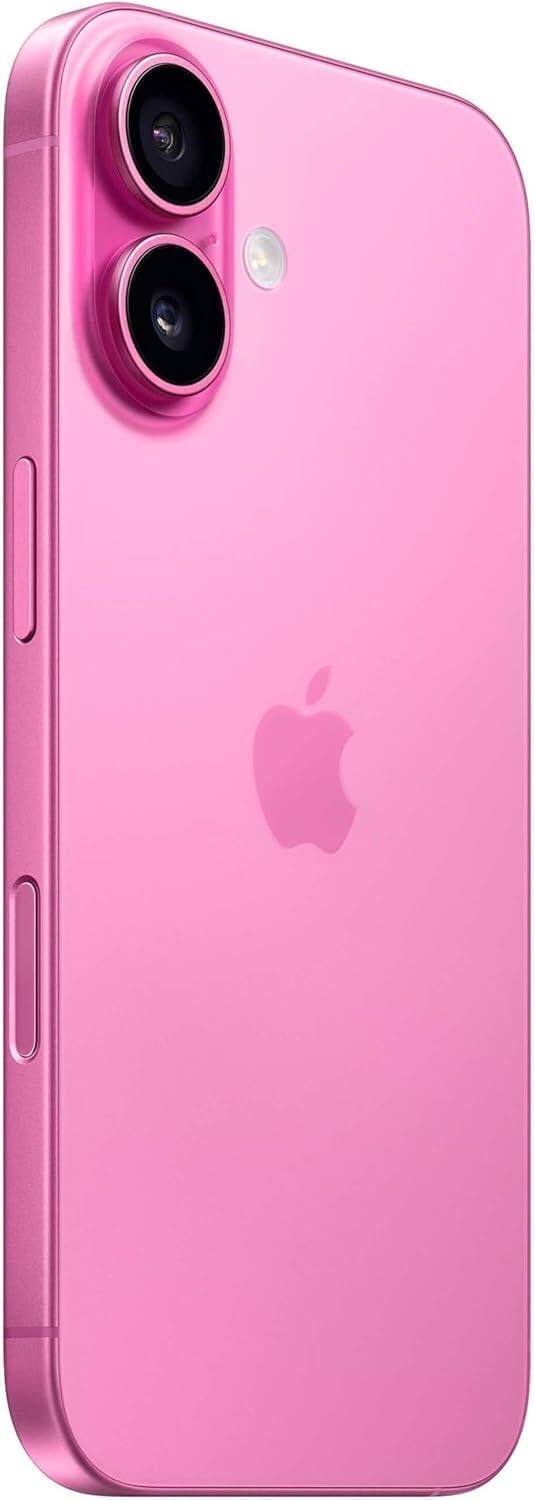 Angle. Apple - iPhone 16 A3081 (Fully Unlocked) 256GB - Pink.