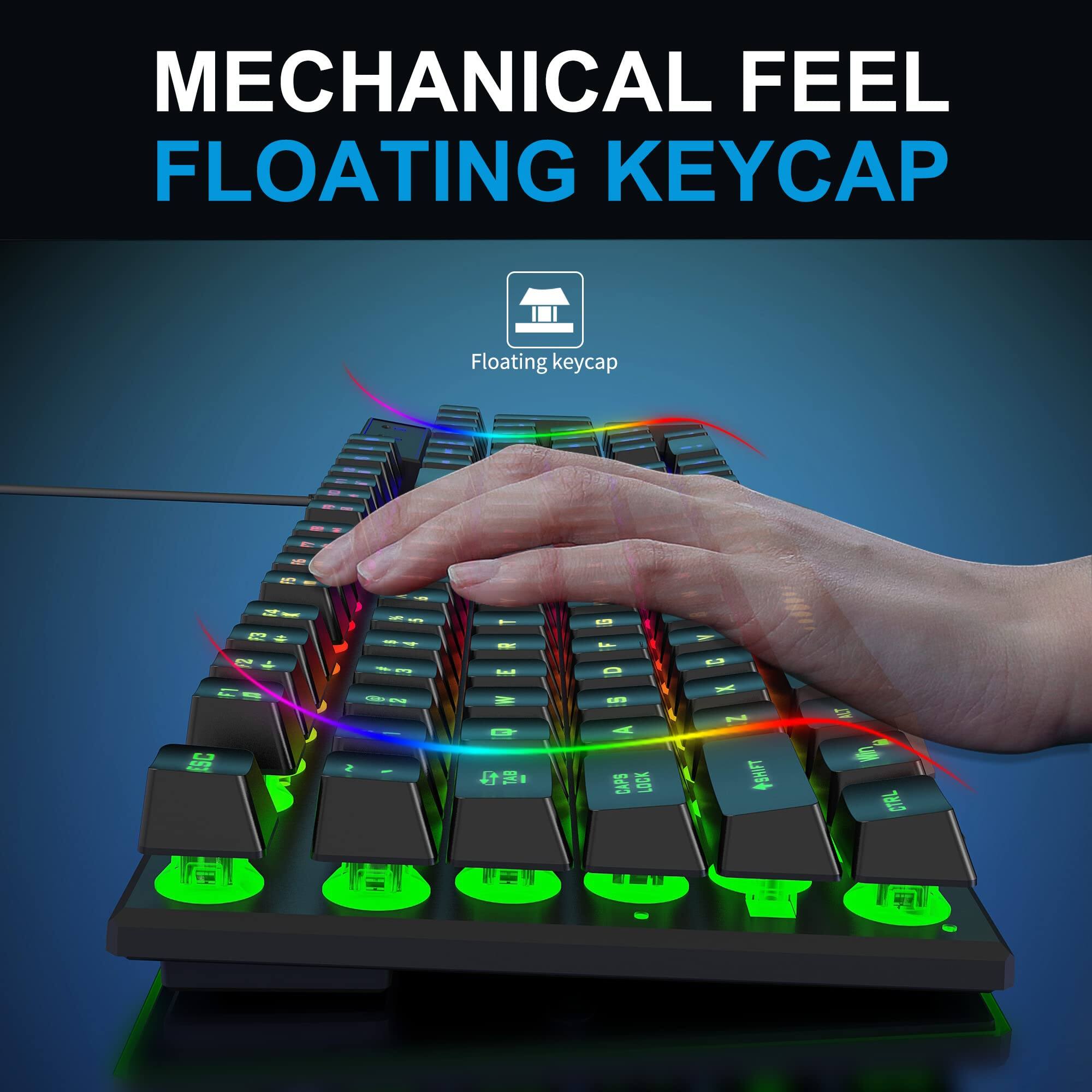 MECHANICAL FEEL FLOATING KEYCAP

Floating keycap