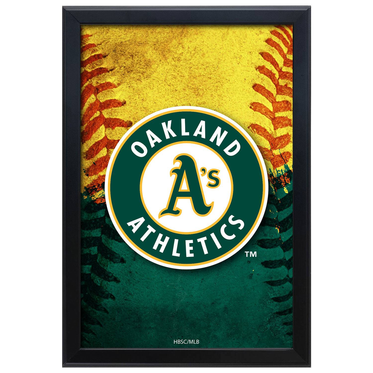Oakland Athletics LED Snap Frame Lightbox