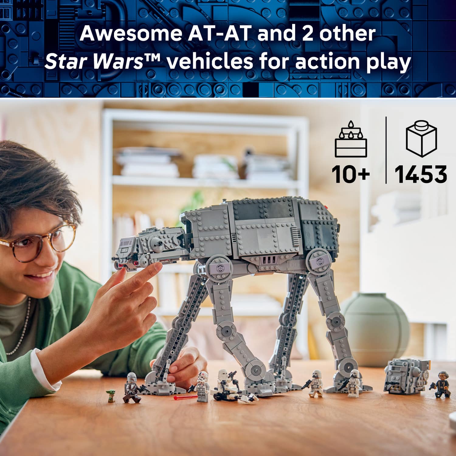 LEGO Star Wars Imperial Remnant AT AT with INT 4 75454 6588644
