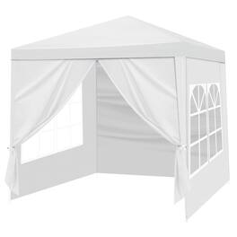 Winado - 6.5x6.5FT Portable Party Tent, Waterproof Outdoor Canopy with Four Sidewalls, Instant Gazebo Outdoor Tents,Canopies - White