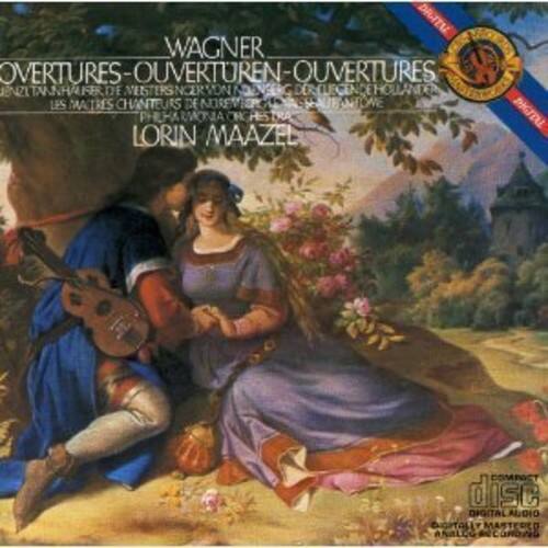 WAGNER  
OVERTURES - OUVERTUREN - OUVERTURES  
JENZI TANNHÄUSER  
DE MESTERSNCER  
NOER VON KLEEN  
DEHOLLANIDE  
LES MATRES CHANTEURS DE NOREMSP  
FAUTERMIONE  
PHILHARMONIA  
LORIN MAAZEL  
COMBICT  
DIGITAL  
GIGTALL  
MASTERED  
ANALOG