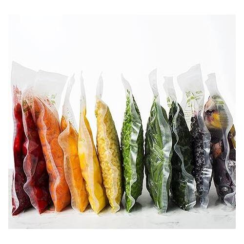 Left. Oliso - Oliso Pro VAC-SNAP Food Storage Bags for Oliso Vacuum Sealers (Large).
