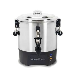 HomeCraft - 40 Cup Coffee Urn - Stainless Steel