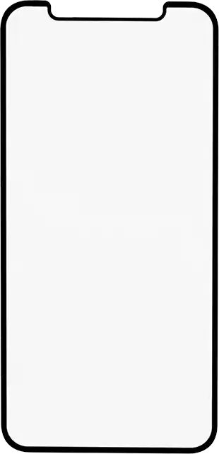 Front. ZAGG - Zagg Invisible Shield Glass Edge to Edge Anti-glare Anti-fingerprint - iPhone 11 Pro Max / Xs Max - Clear.