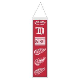 WinCraft - Detroit Red Wings 8" x 32" Evolution Banner - Multicolor