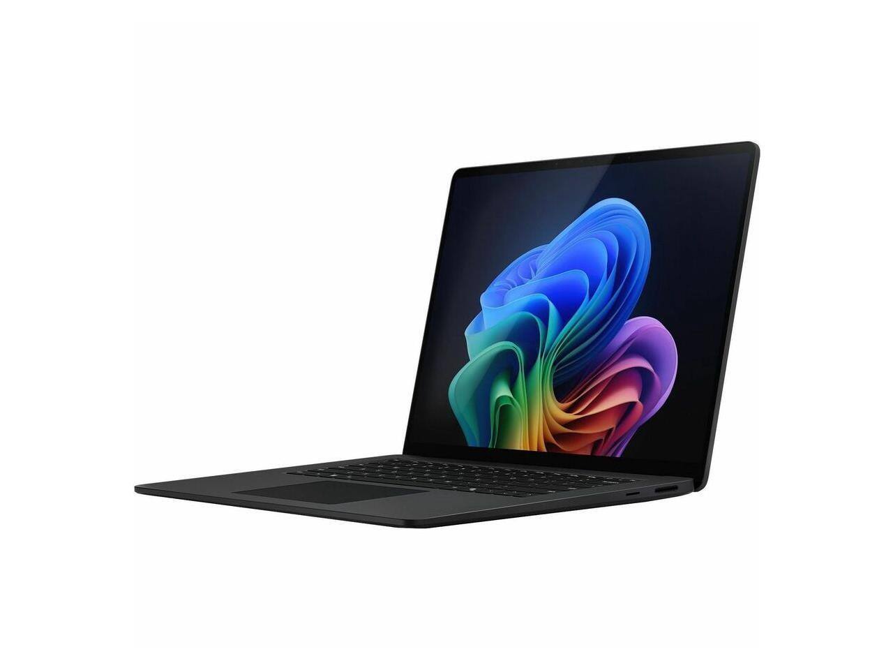 Angle. Microsoft - Microsoft Surface Laptop 7 15" Copilot+ - Intel Core Ultra 5 - 16 GB - 512 GB SSD - Windows 11 - Intel Arc - EP2-33237 - Black.