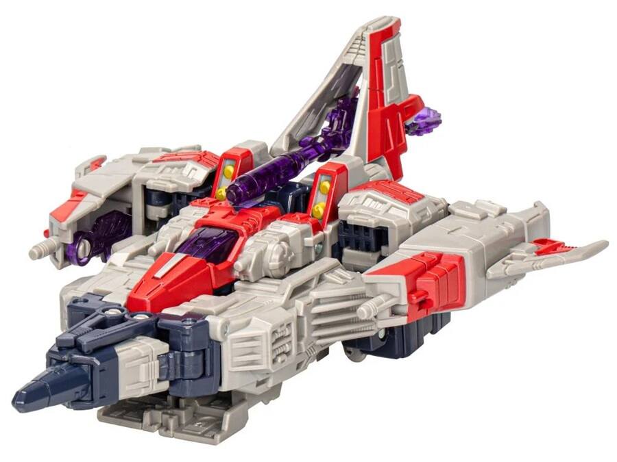 Alt View 4. Transformers - Cybertron Universe Starscream Voyager Class | Transformers: Legacy United.