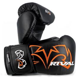 RIVAL - Boxing RB11 Evolution Hook and Loop Bag Gloves - Large - Black