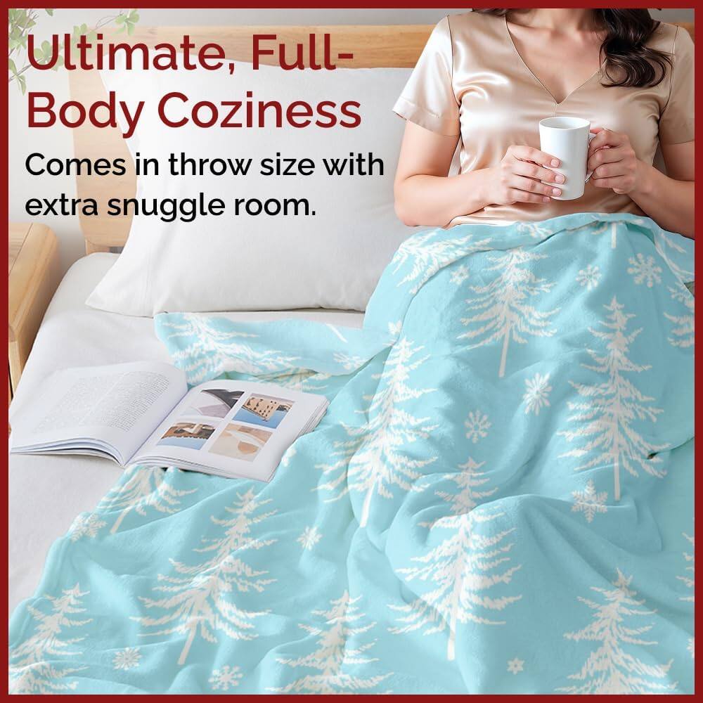 Ultimate, Full-Body Coziness  
Comes in throw size with extra snuggle room.
