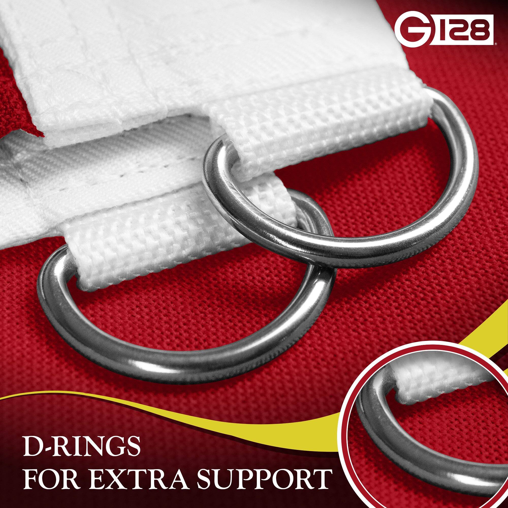 G128 D-RINGS FOR EXTRA SUPPORT