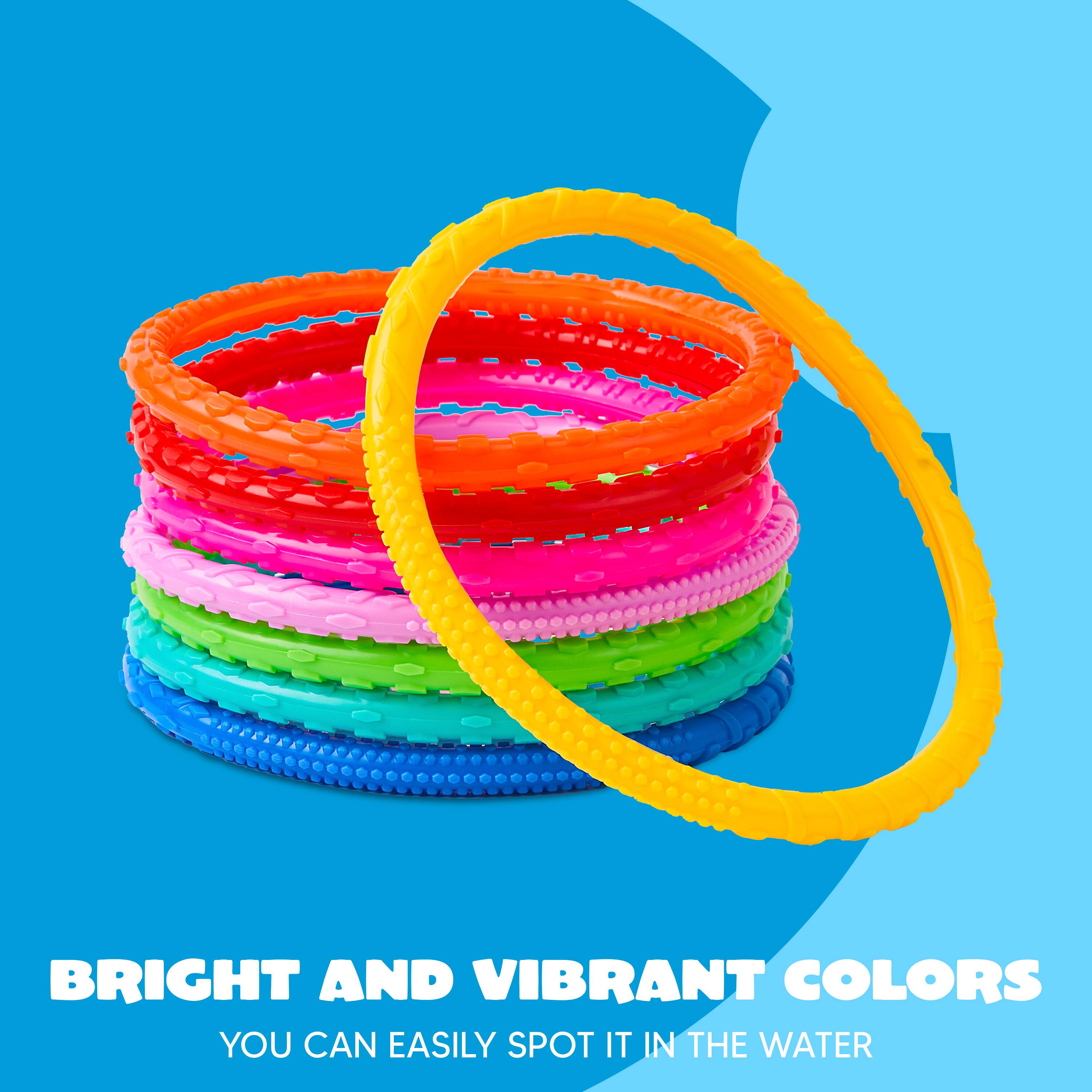 BRIGHT AND VIBRANT COLORS  
YOU CAN EASILY SPOT IT IN THE WATER