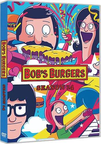 Front. Bob's Burgers Season 14 DVD.