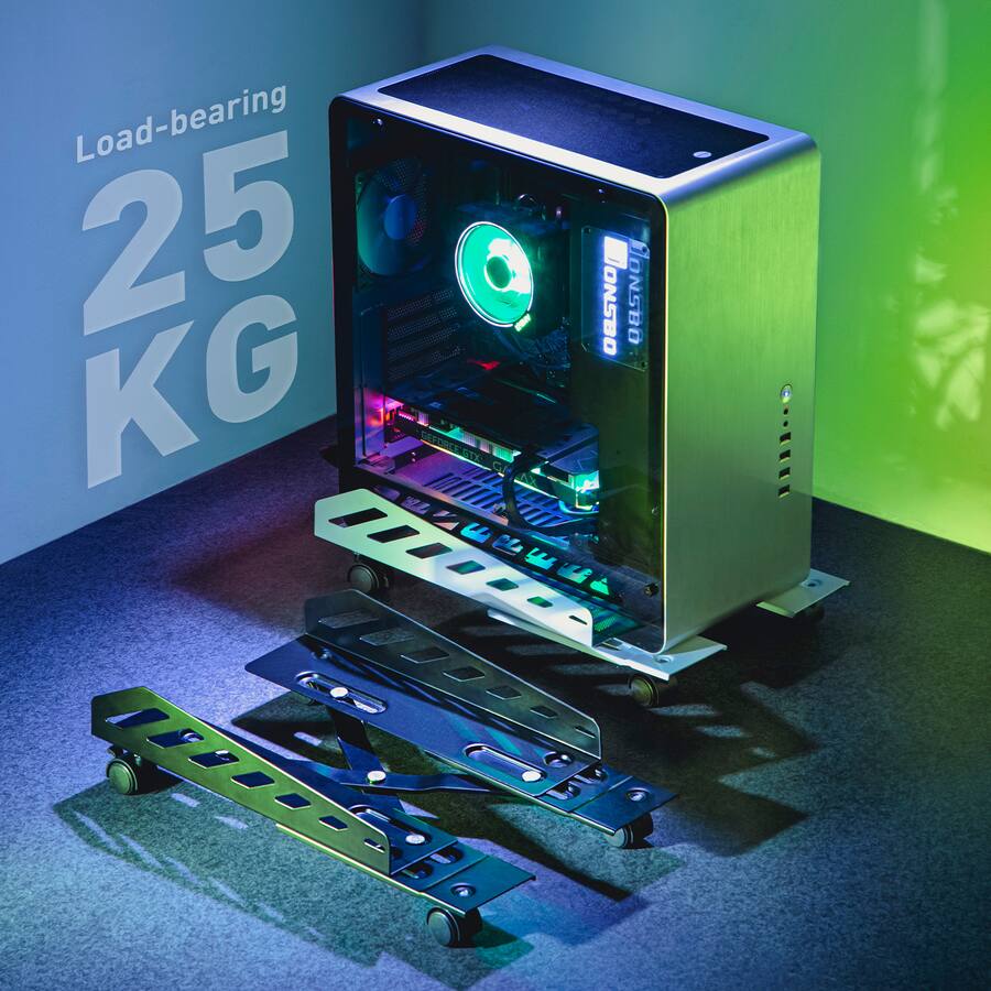 AGPtek CPU Stand Computer Tower Stand Black PC000370 - Best Buy